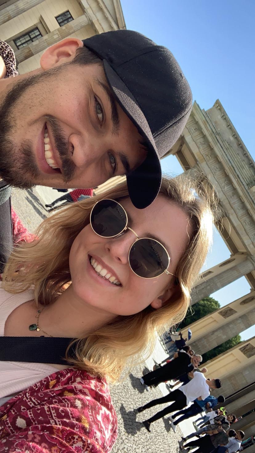 Luca und Caro bei ihrem ersten gemeinsamen Urlaub